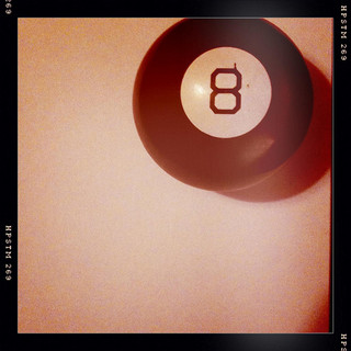 Magic 8 Ball = 8 named characters in your script