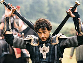 Lancelot in the King Arthur film, written by David Franzoni