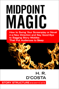 Cover image for Midpoint Magic (a writing guide about how to fix sagging middles in a story)